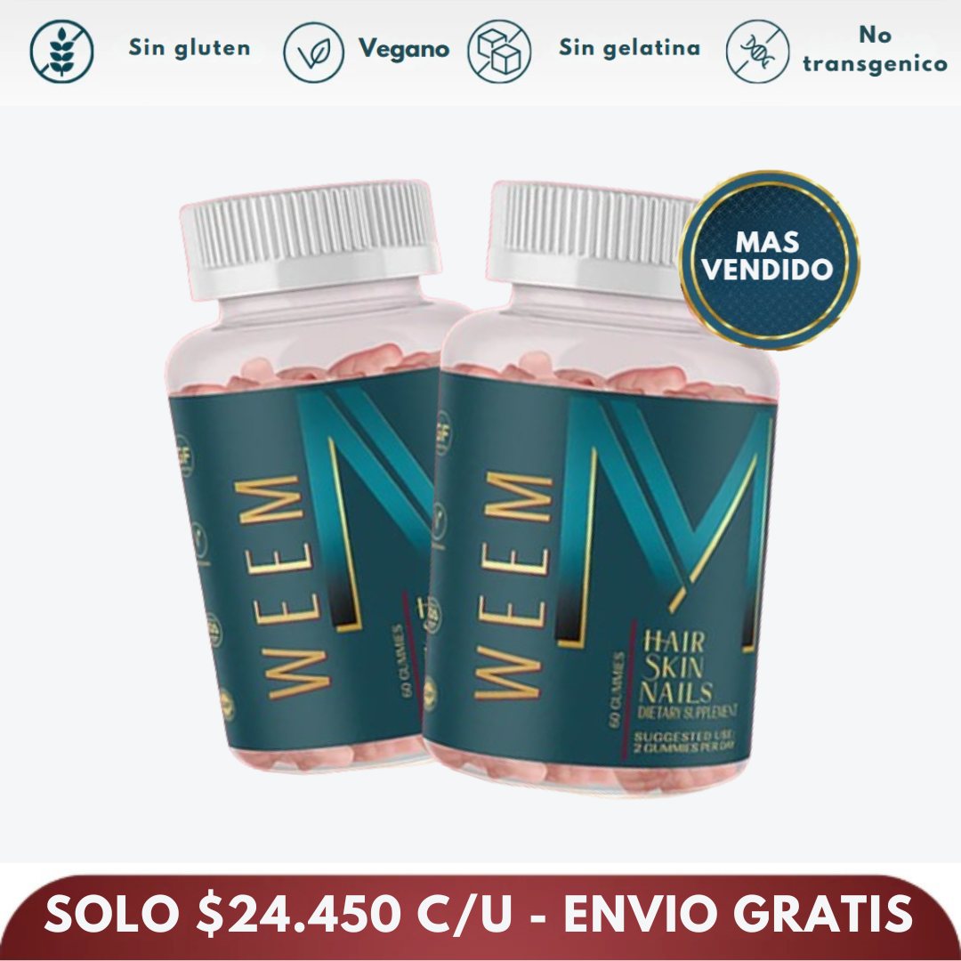 Gomitas de colageno - 50% off + envío gratis ✨