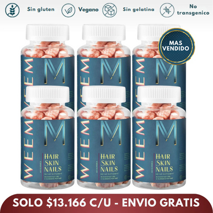 Gomitas de colageno - 50% off + envío gratis ✨